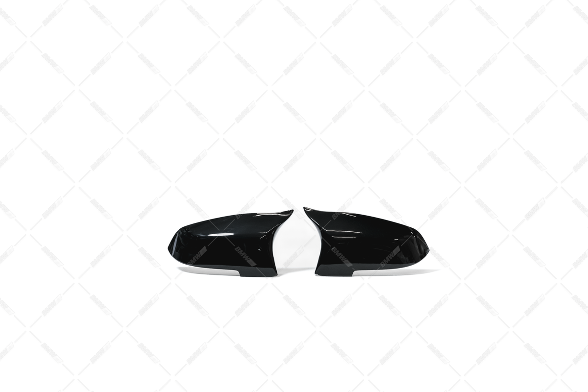 BMW F10 F11, F06/ F01 LCI, M5-Look kiiltävän mustat peilinkuoret