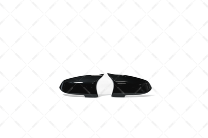 BMW F10 F11, F06/ F01 LCI, M5-Look kiiltävän mustat peilinkuoret