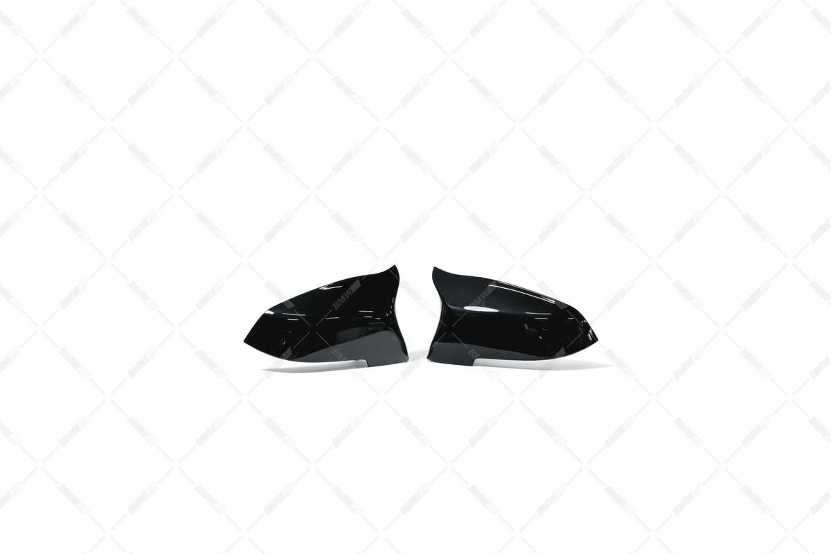 BMW F10 F11, F06/ F01 LCI, M5-Look kiiltävän mustat peilinkuoret