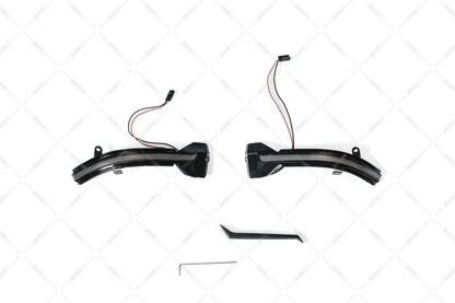 BMW F10 F11 black LED mirror indicators