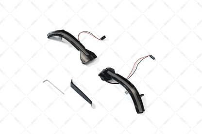 BMW F10 F11 black LED mirror indicators