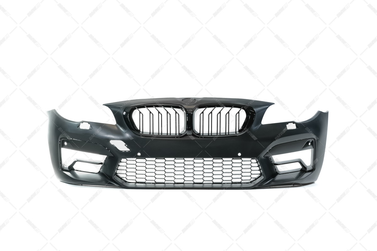 BMW F10 F11 , G30 LCI M5 look etupuskuri. PDC,SRA.