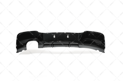 BMW F20 F21 M-performance rear bumper diffuser matte black 