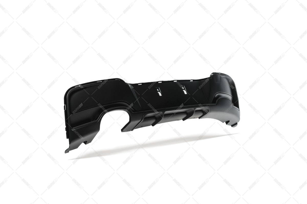 BMW F20 F21 M-performance rear bumper diffuser matte black 