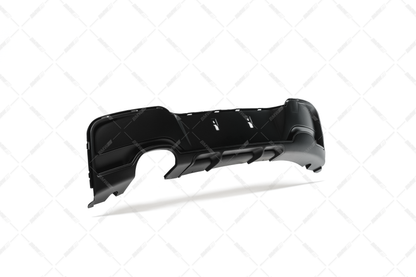BMW F20 F21 M-performance rear bumper diffuser matte black 