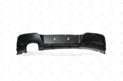 BMW F20 F21 M-performance rear bumper diffuser matte black 