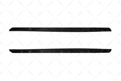 BMW F20, M-Performance skirt inserts glossy black