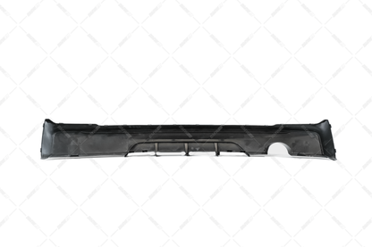 BMW F22 F23, M Performance look rear bumper diffuser matte black