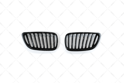 BMW F22 F23, Single grill glossy black kidneys