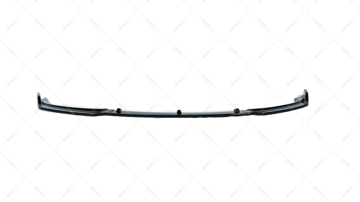 BMW F30 F31 LCI etupuskurin lippa kiiltävän musta vakio puskuriin