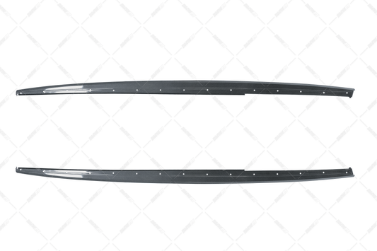 BMW F30 F31, M-Performance skirt inserts carbon look