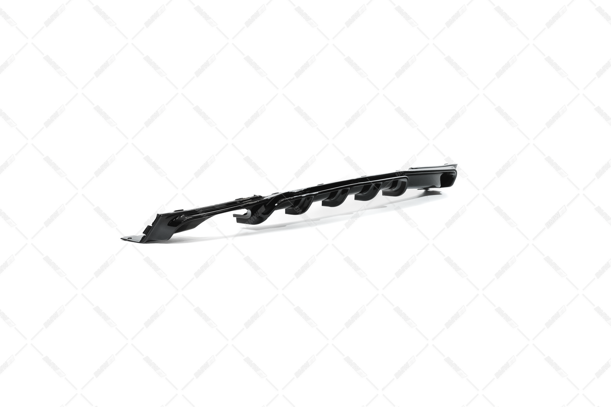 BMW F30 F31 M-Performance diffuser for M-Sport rear bumper, glossy black 