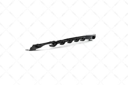 BMW F30 F31 M-Performance diffuser for M-Sport rear bumper, glossy black 