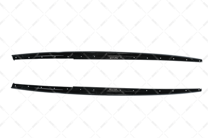 BMW F30 F31, M-Performance skirt inserts glossy black
