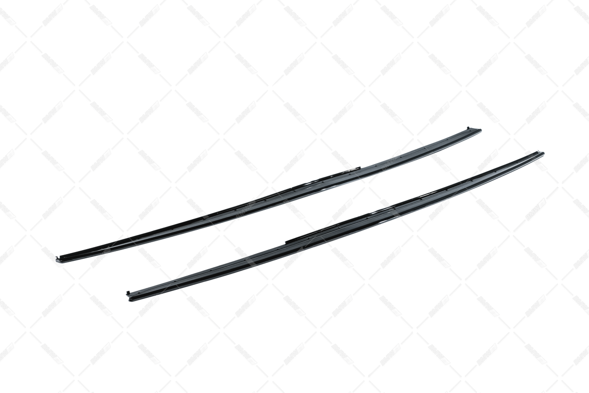 BMW F30 F31, M-Performance skirt inserts glossy black