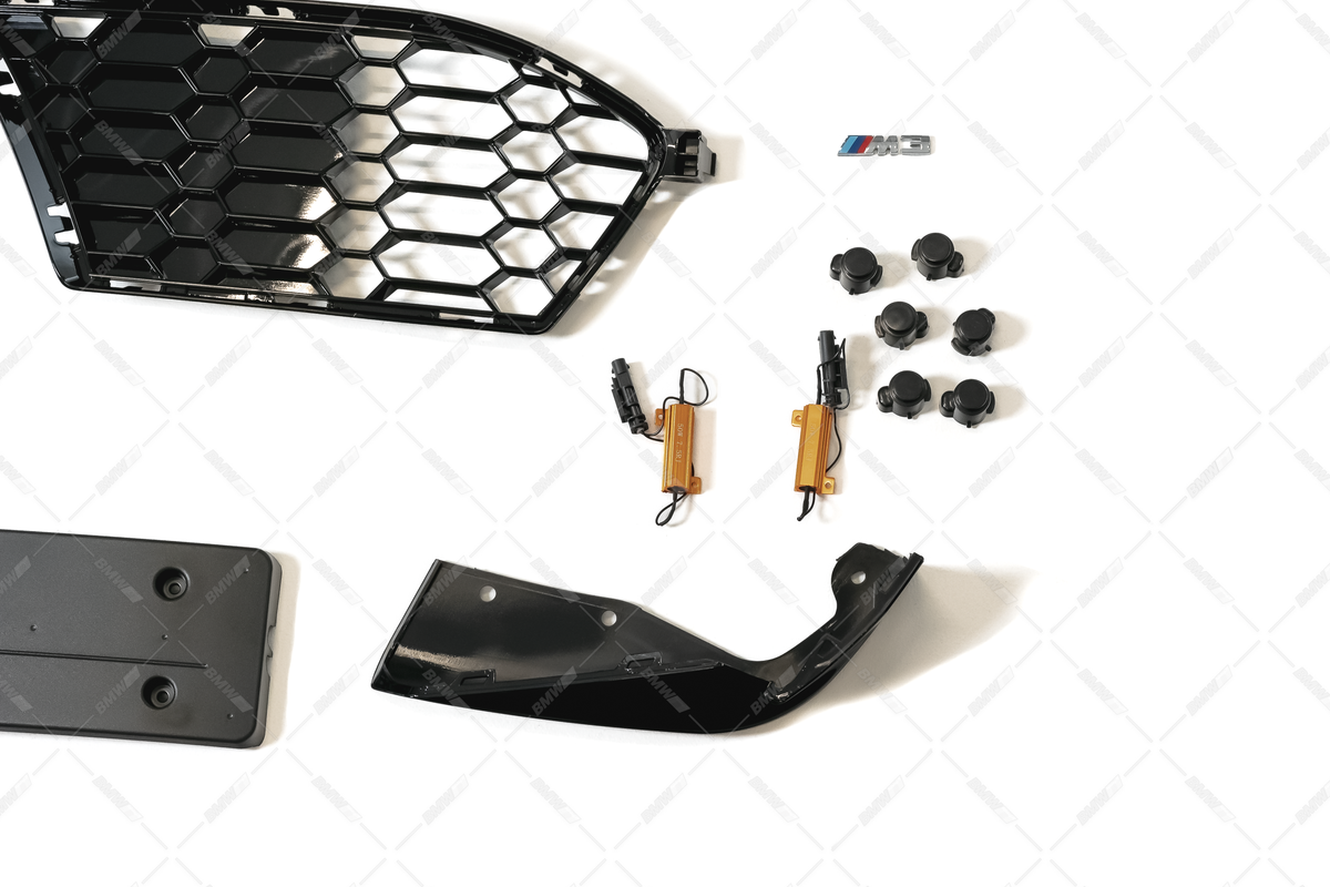 BMW F30 F31, M3 G-look etupuskuri