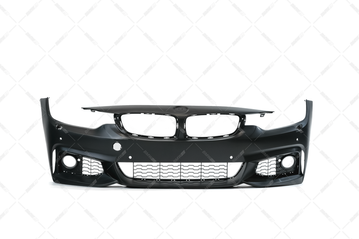 BMW F32 F33 F36 13-18 M-sport look front bumper, PDC, SRA