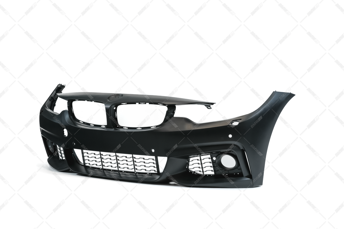 BMW F32 F33 F36 13-18 M-sport look front bumper, PDC, SRA