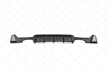 BMW F32 F33 F36, M-Performance matta musta takapuskurin diffuusori