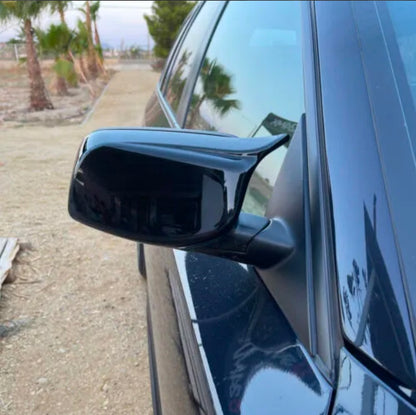 BMW E60 E61 E63 E64 M-look peilinkuoret, Kiiltävän mustat