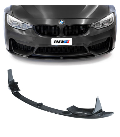 BMW F80 F82 F83 M3 M4, M-Performance look Etuspoileri aito hiilikuitu