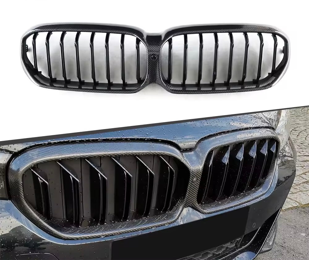 BMW G30 G31 LCI Genuine Carbon Fiber M5-Look Kidneys