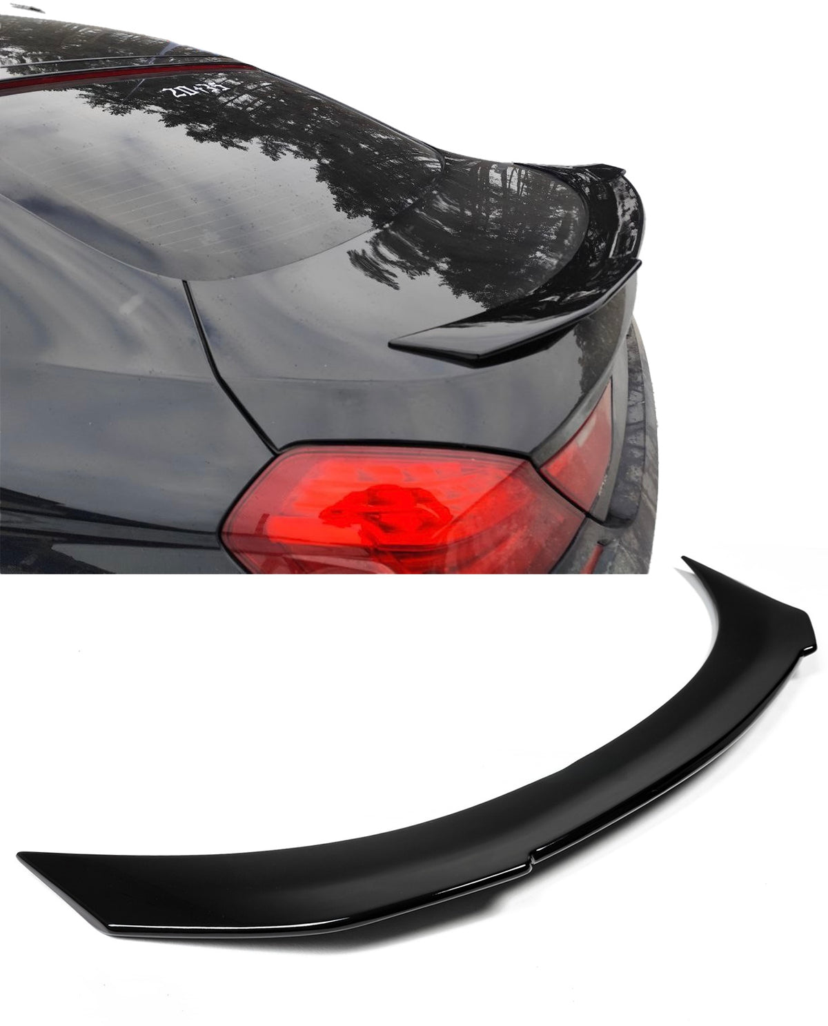 BMW F06 / F13, PSM look glossy black rear spoiler