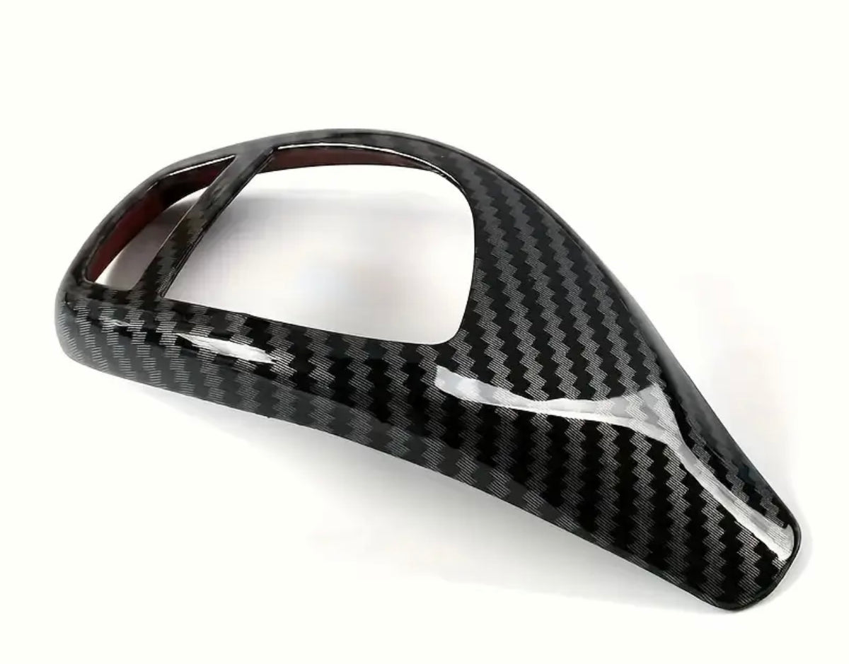 BMW F30 F20 F32 F10 X3 X5..
 Gear shifter cover carbon fiber look
