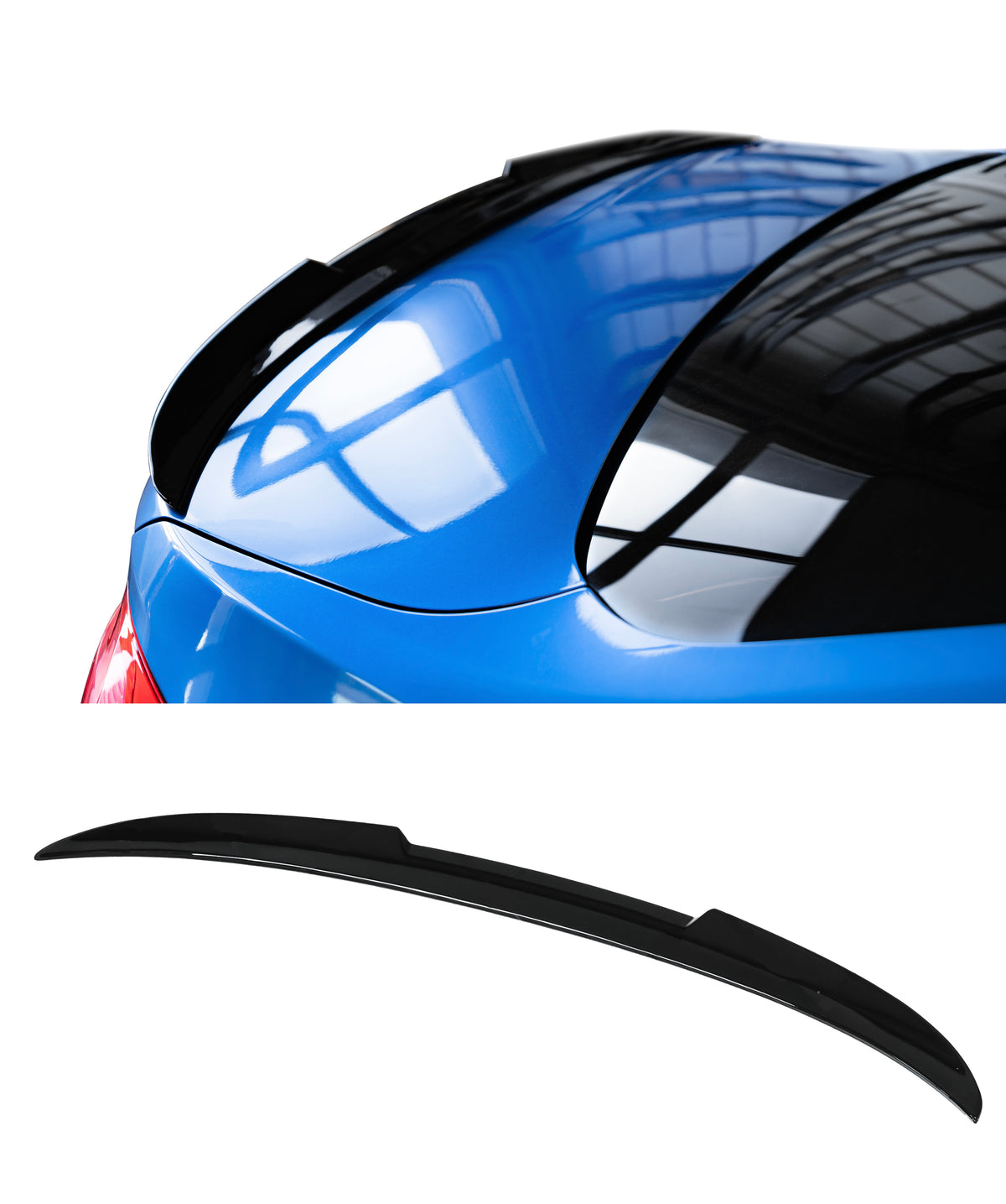 BMW F30 F80 M4-look rear spoiler glossy black
