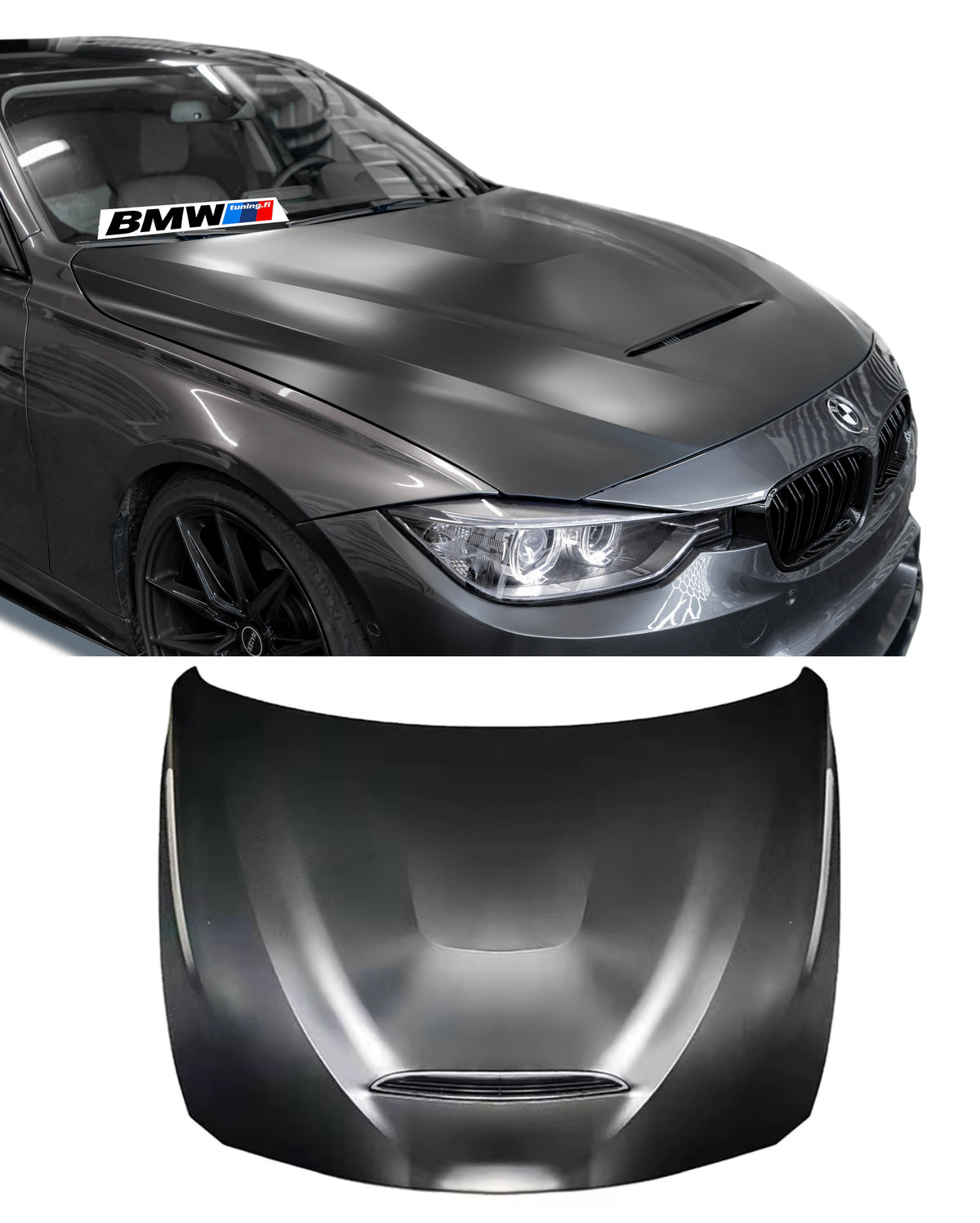 Bmw F30 F31, F32 F33 F36 GTS-look bonnet