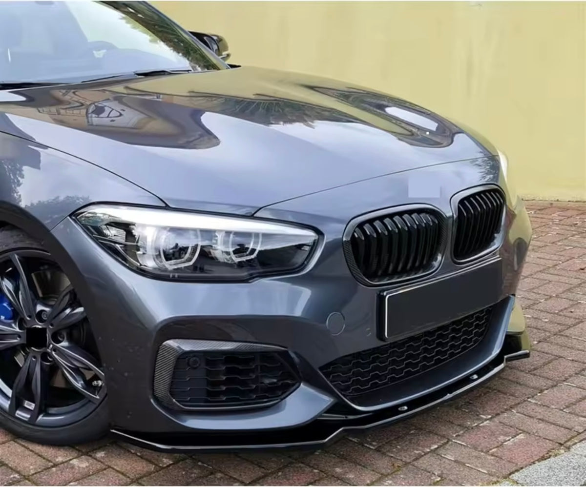 BMW F20 F21 LCI, Kiiltävän musta etupuskurin lippa