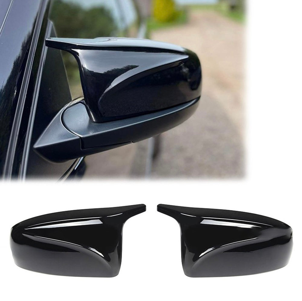 BMW X5 E70/ X6 E71, glossy black mirror caps 