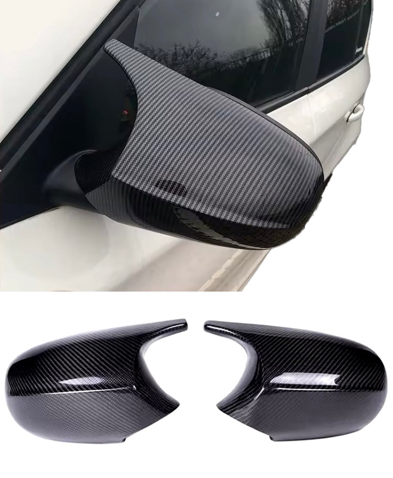 Bmw E90 E91 E92 E93, E81 E82 E87 LCI M3-Look carbon look peilinkuoret