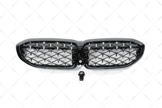 BMW G20 G21 Gloss Black Diamond Kidneys
