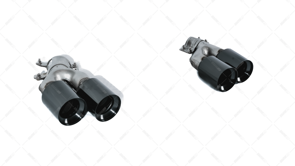 Bmw G30/G31 M5-look kiiltävän mustat putkenpäät