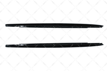 BMW G30 G31 M-Performance sivuhelmojen lisäosat kiiltävän mustat