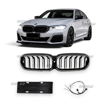 BMW G30 G31 LCI LED M-Look Kidney Grilles