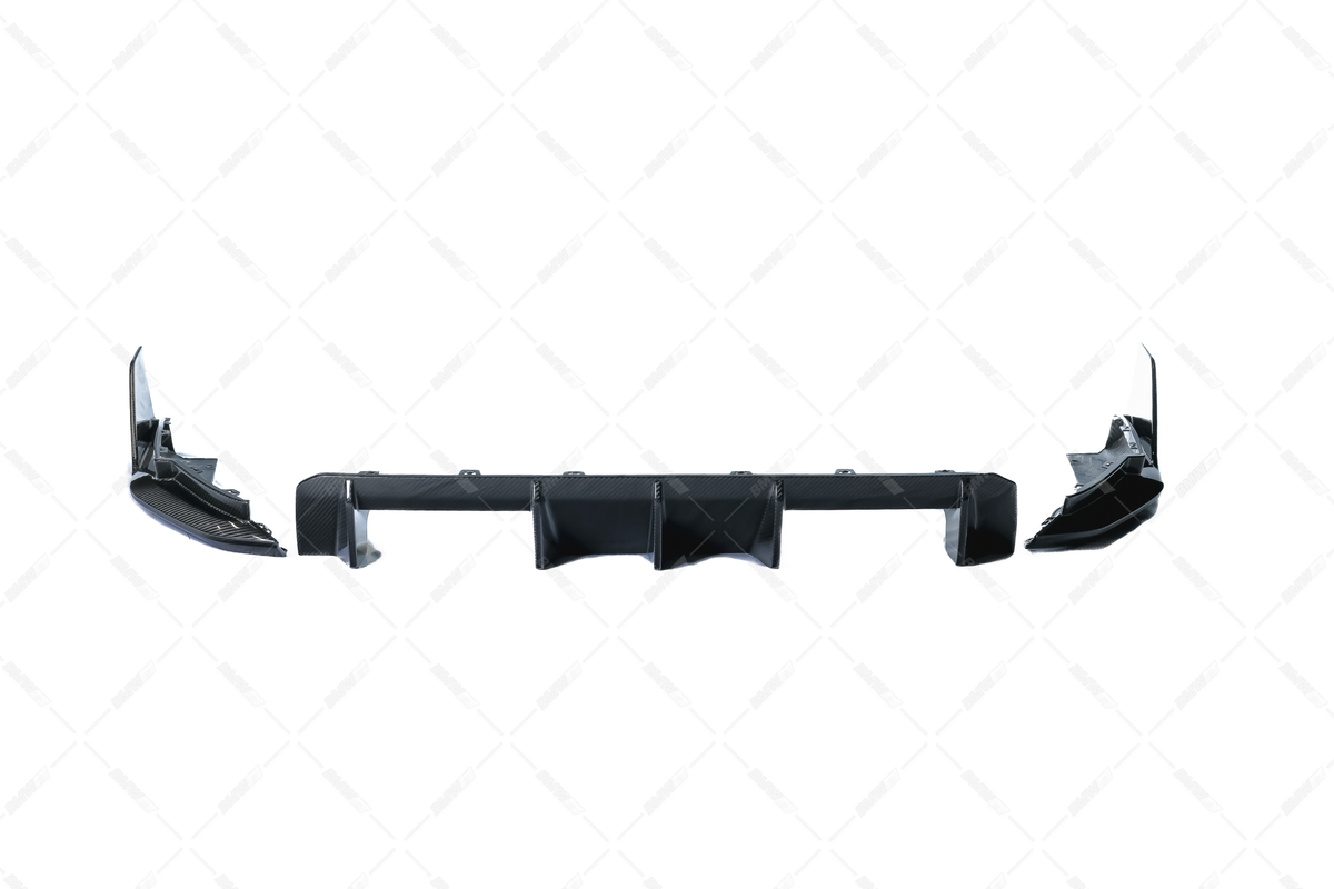 BMW M3 G80 M4 G82 G83 Dry Carbon hiilikuitua diffuusori