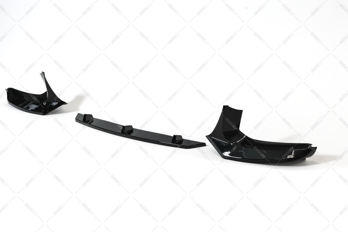 BMW G30 G31 M-Look front bumper lip gloss black