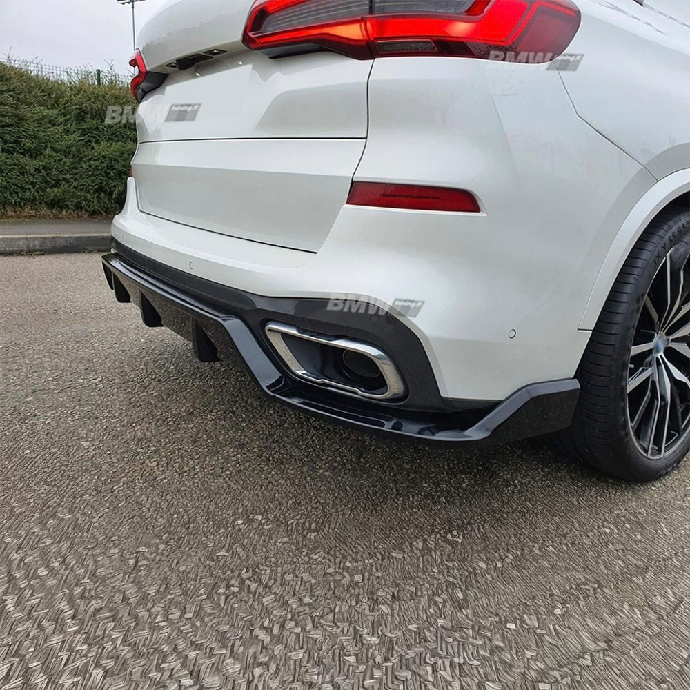 BMW X5 G05, Aero kiiltävän musta takadiffuusori