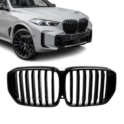 BMW G05 X5 LCI gloss black single kidneys