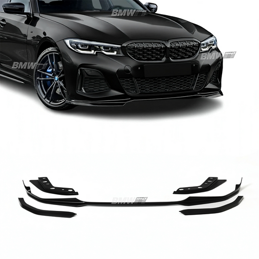BMW G20 G21 M-Performance matta musta etuspoileri