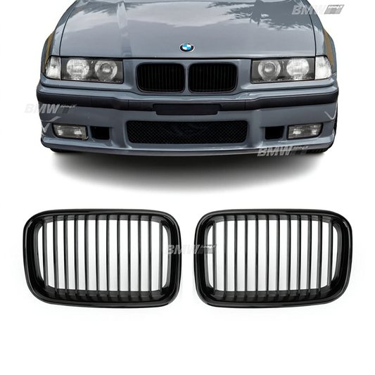 BMW E36 90-96 Kiiltävän mustat munuaiset