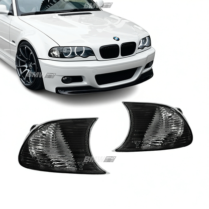 BMW E46 Coupe / Avoauto, tummat etuvilkut 1999 - 09/2001
