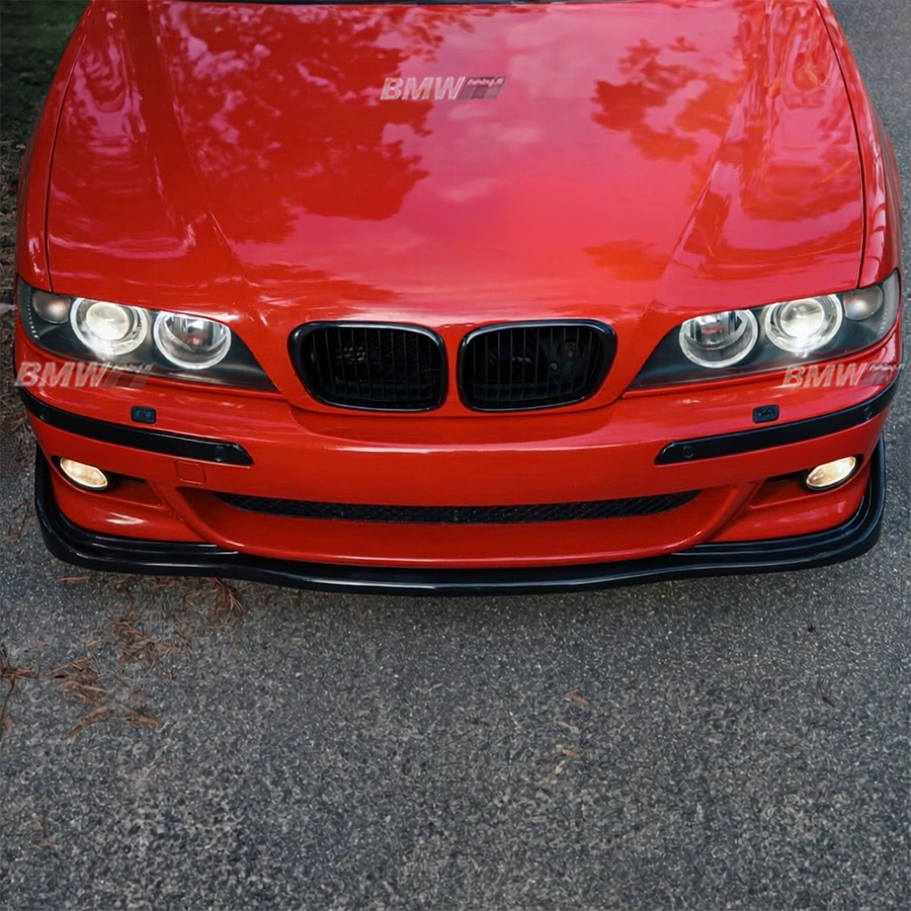 BMW E39 95-04 Kiiltävän musta etulippa M5 / M-Sport / M-look etupuskuriin