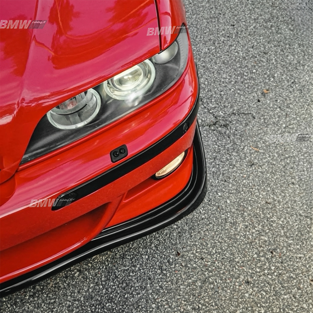 BMW E39 95-04 Kiiltävän musta etulippa M5 / M-Sport / M-look etupuskuriin