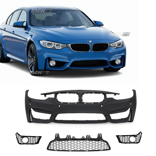 Bmw F30/F31 M3-Look etupuskuri PDC,SRA