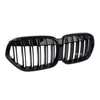BMW X1 F48 LCI glossy black M-Look kidneys