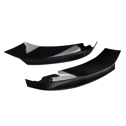 BMW F32 F33 F36, etupuskurin etuspoileri palat kiiltävän musta