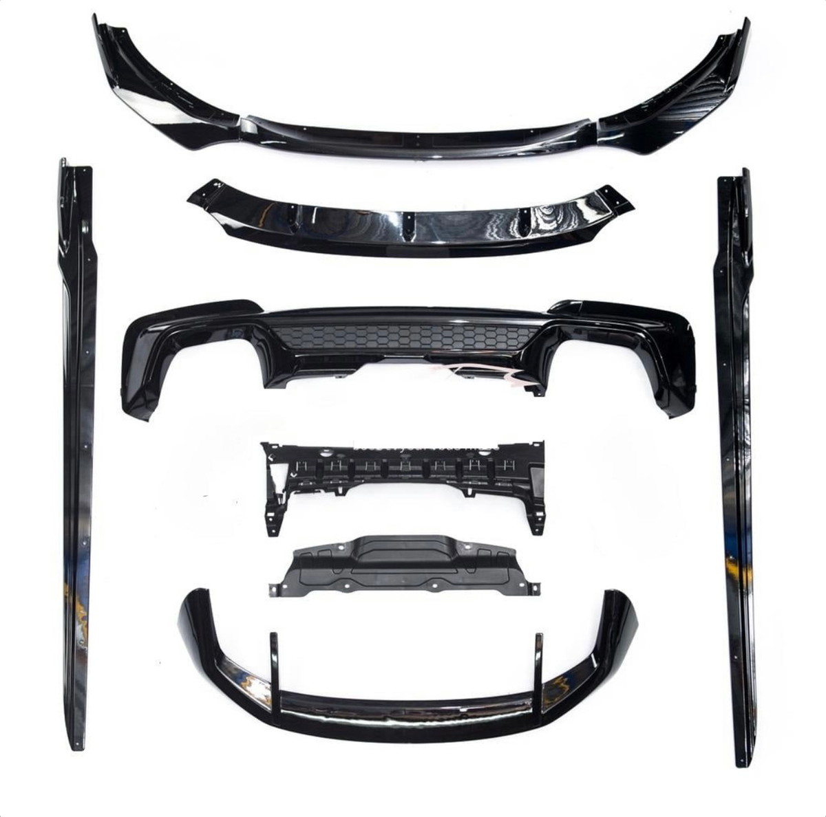 Bmw X3 G01, 2017–> Aero kit black knight glossy black
